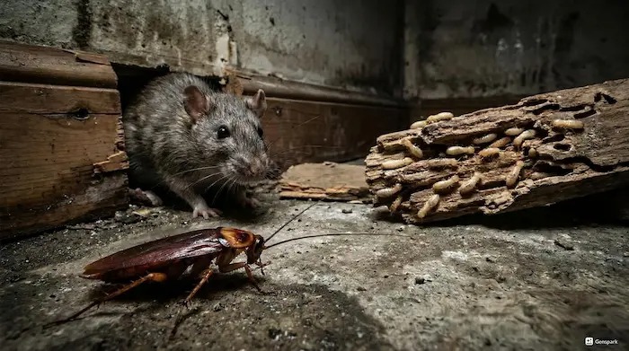 Rato, barata e cupim — pragas urbanas atendidas pela Love Dedetização